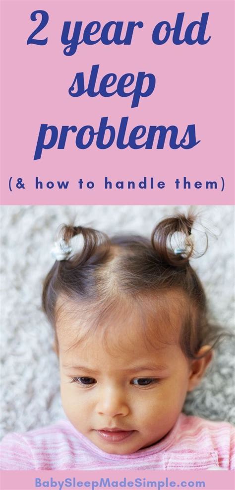 2 Year Old Sleep Problems (& Solutions!) .